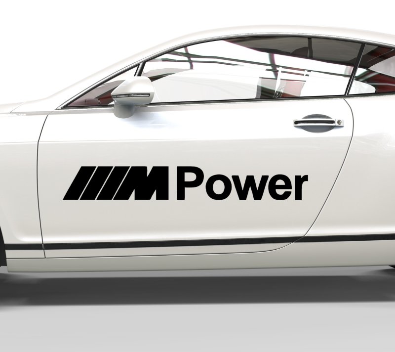 13063 BMW M Power Aufkleber